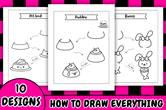 Download How to Draw Step-by-Step Coloring Pages - Premium Resources