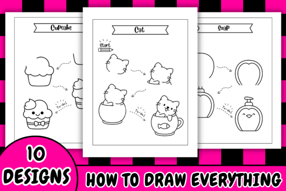 Download How to Draw Step-by-Step Coloring Pages - Premium Resources